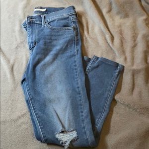 LEVIS High-Rise Super Skinny Jeans